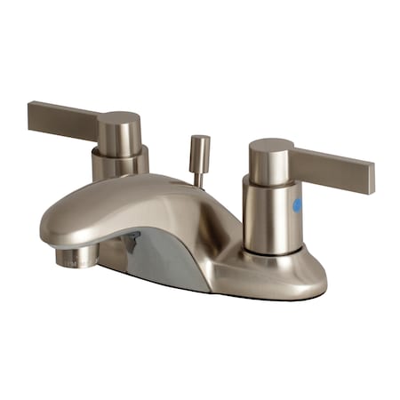 Nuvofusion FB8628NDL 4-Inch Centerset Bathroom Faucet with Retail Pop-Up FB8628NDL